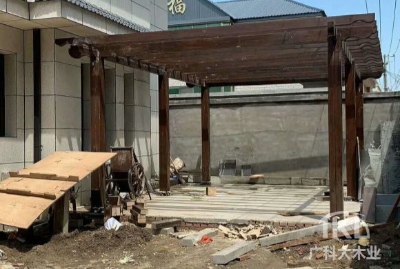 庭院花架制作